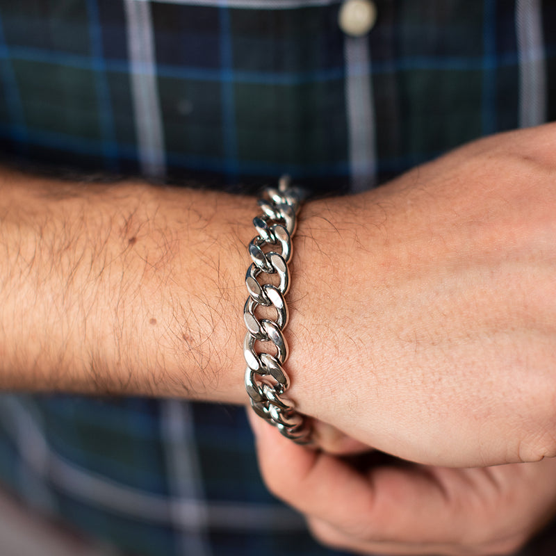Pulsera De Hombre De Acero La Joya Perfecta Con 7 Ventajas - Anna Casas